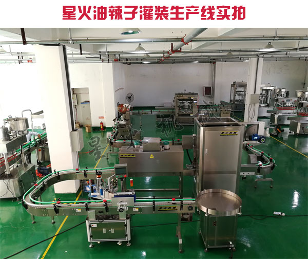 油辣子灌装生产线-油辣子加工设备厂房实拍