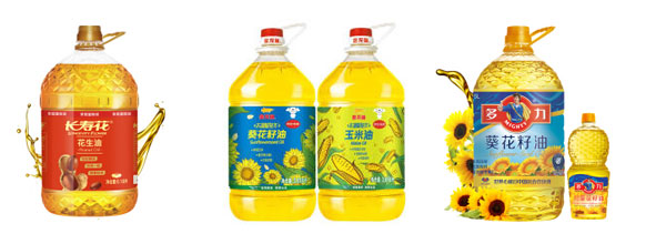 食用油灌装机生产线-食用油灌装生产线灌装样品图