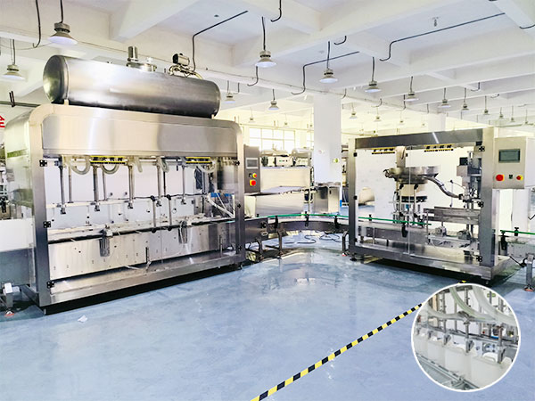 多头称重式灌装机